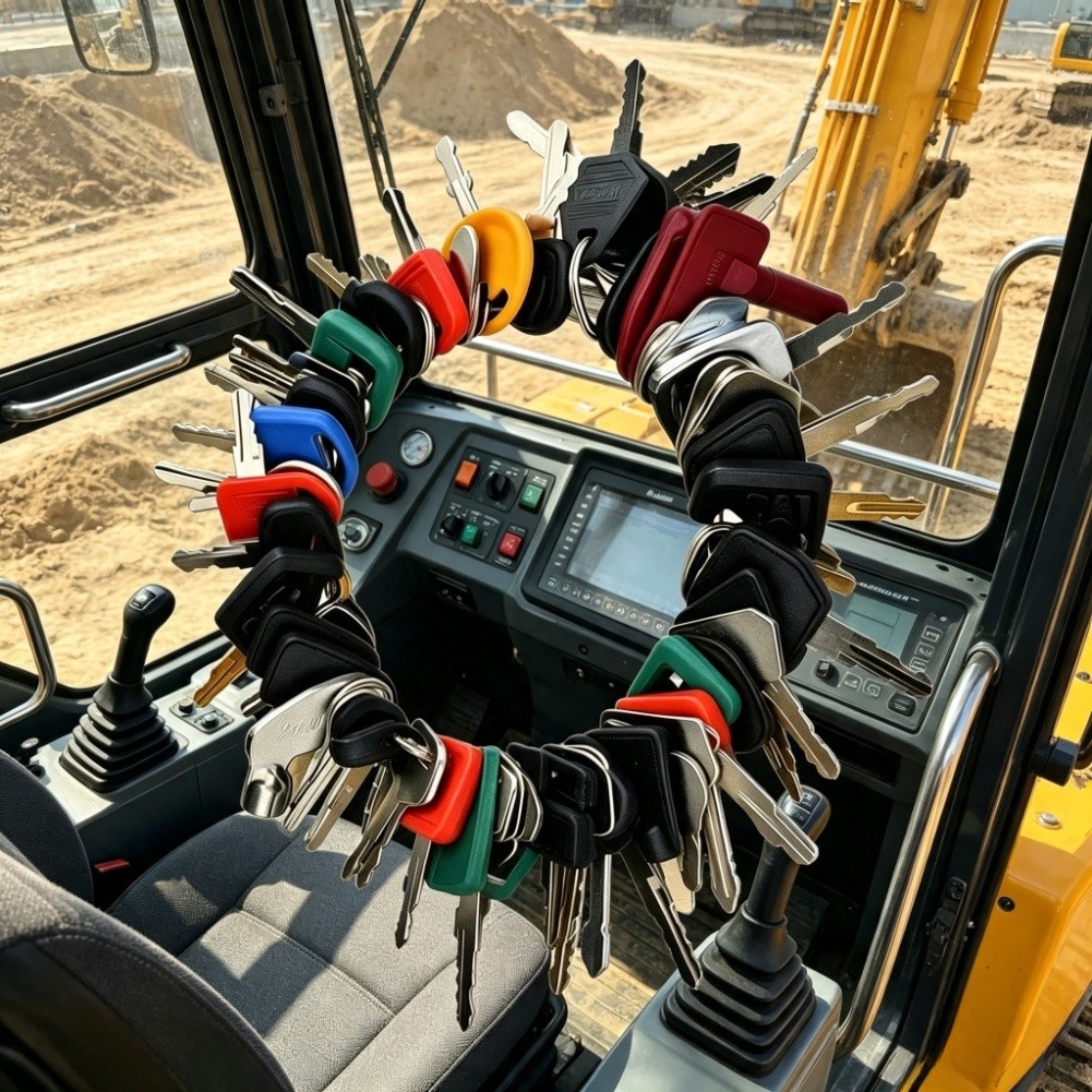 Brand Heavy Equipment - Kit Kunci Peralatan Mesin Pertanian, Daya
