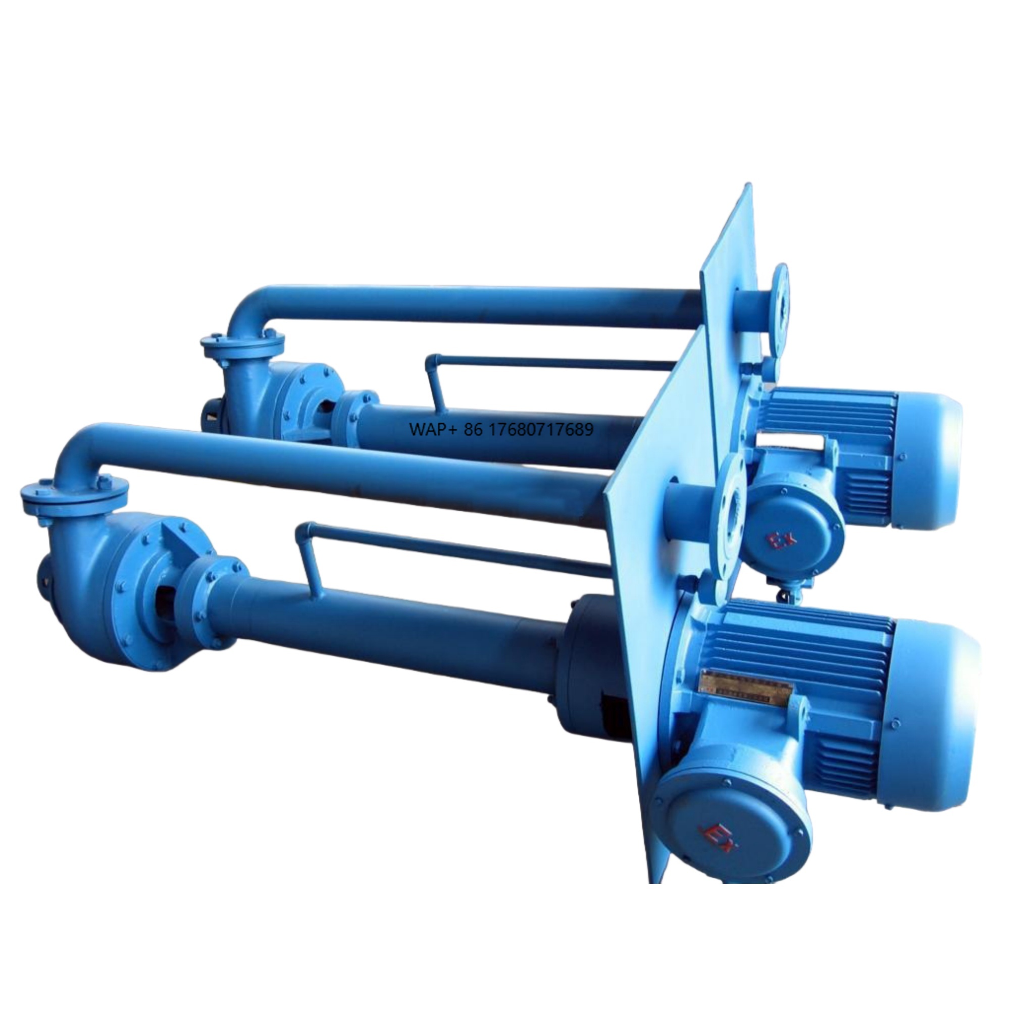 Submersible Pump Sewage - Pompa Limbah Semi-Submersible untuk Lumpur Cair,