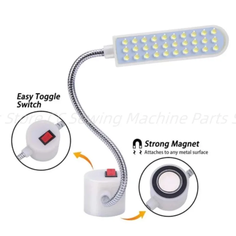 Magnetic Drill Press - Penerangan Mesin Jahit Lampu LED Lampu