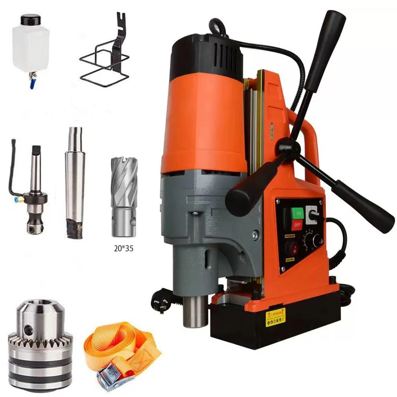 Bor Magnetik Portabel 2000W, D - Magnetic Drill Press ulasan dan harga